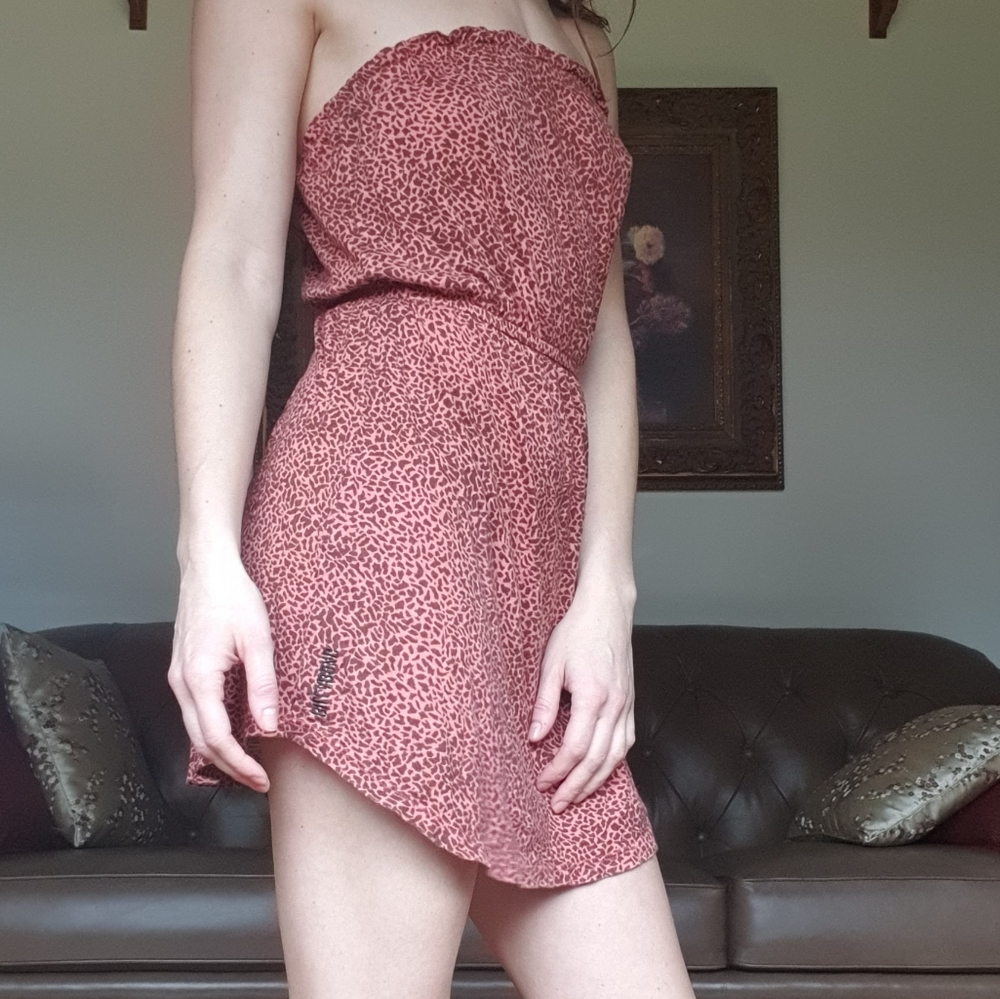 Billabong Animal Print Mini Dress